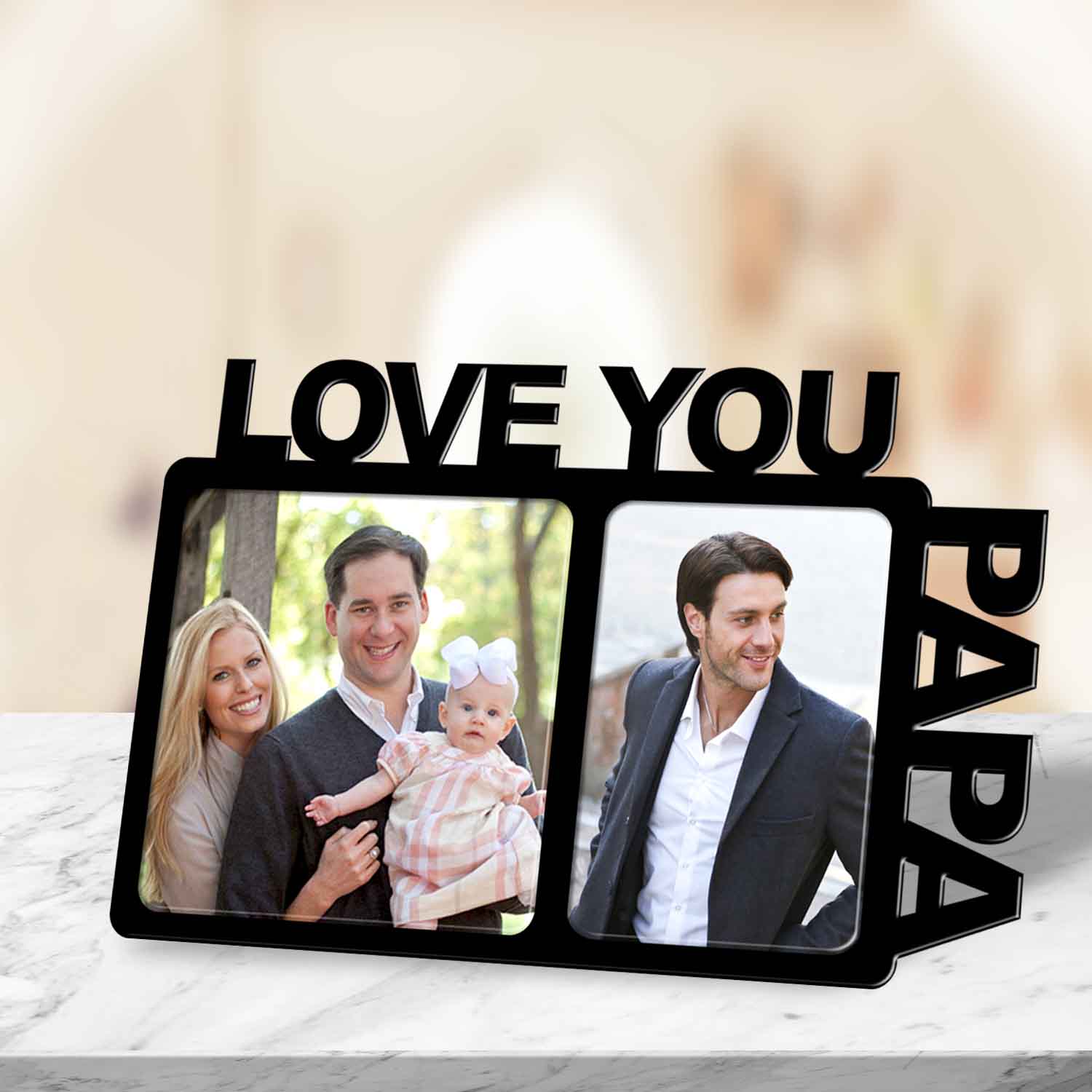 Papa photo hot sale frame